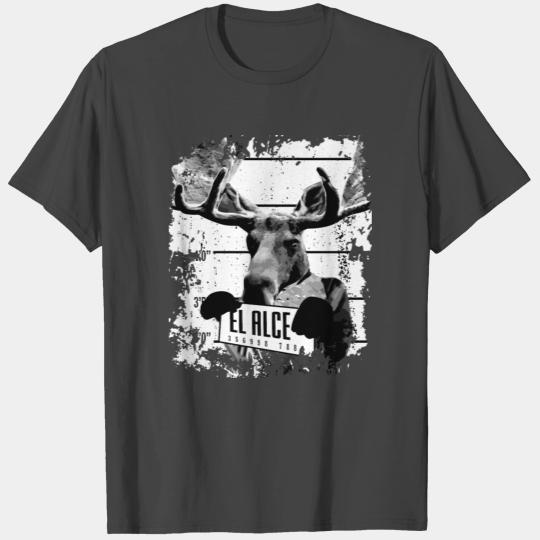 Animal Print Gift - El Alce T Shirts