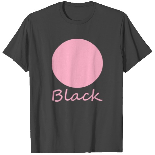 Wrong Black Pink T Shirts