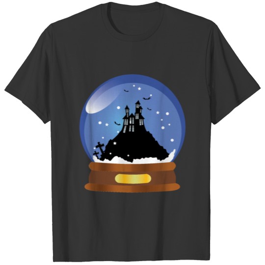 SNOW GLOBE WITCH CHRISTMAS HALLOWEEN FUNNY GIFT T Shirts