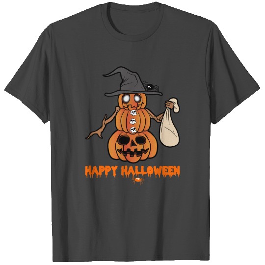 Halloween Trick or Treat Pumpkin Horror Monster T Shirts