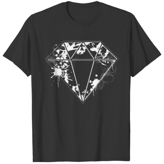 Diamond Graffiti Stencil T-shirt