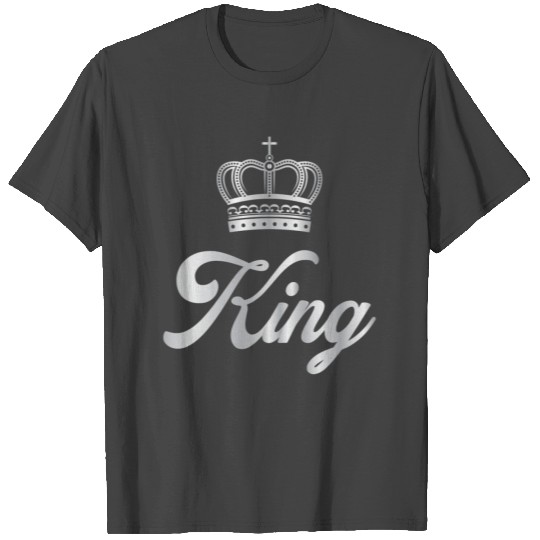 Crown Crowns King Queen JGA Wedding Bride Groom Pr T Shirts
