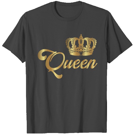 Crown Crowns King Queen JGA Wedding Bride Groom Pr T Shirts