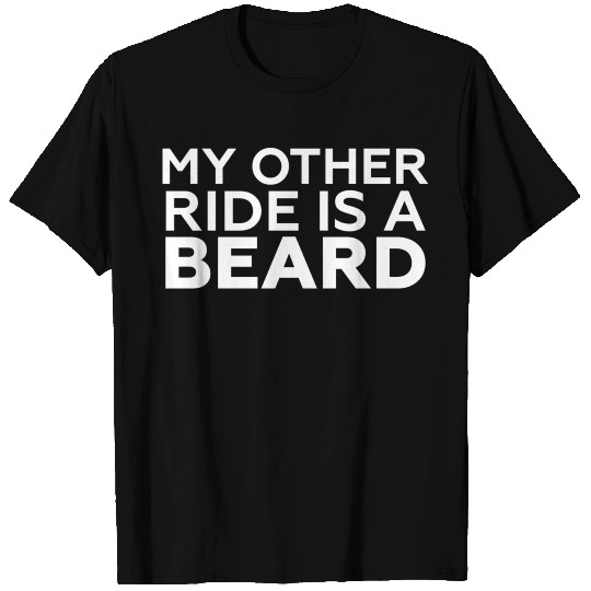 My Other Ride Is A Beard Movember T Shirts