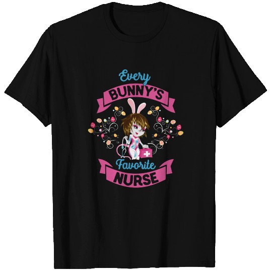 Registered Nurse Easter RN Stethoscope T Shirts