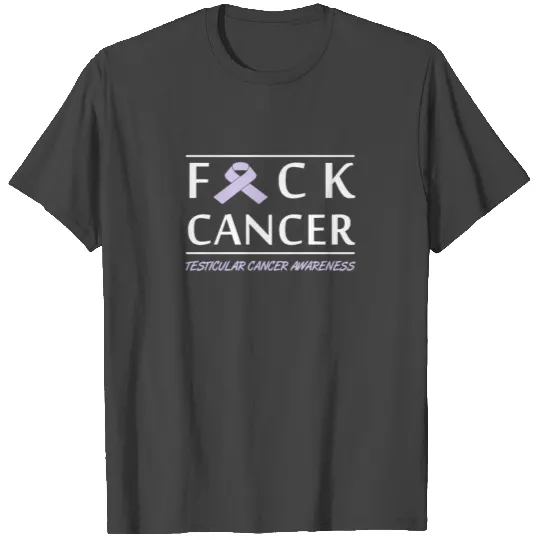 Fck Cancer T Shirts testicular cancer
