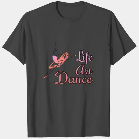 Life Art Dance Ballet Student square T Shirts