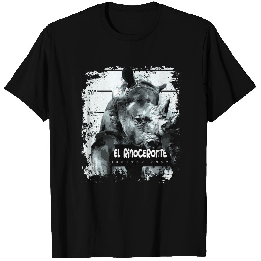 Animal Print - El Rinoceronte T Shirts