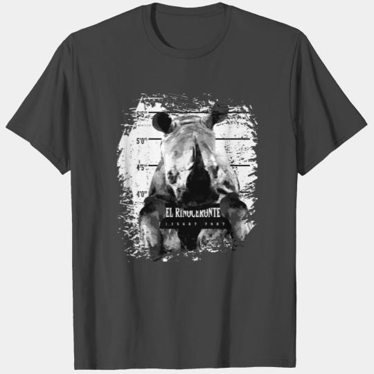 Animal Print - El Rinoceronte T Shirts