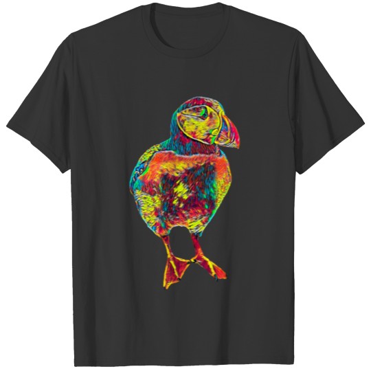 Clown Bird Puffin, Arctic Parrot Atlantic Bird Greenland T-shirt