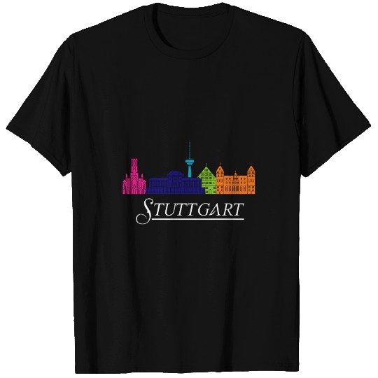 Stuttgart Germany city motive gift T Shirts