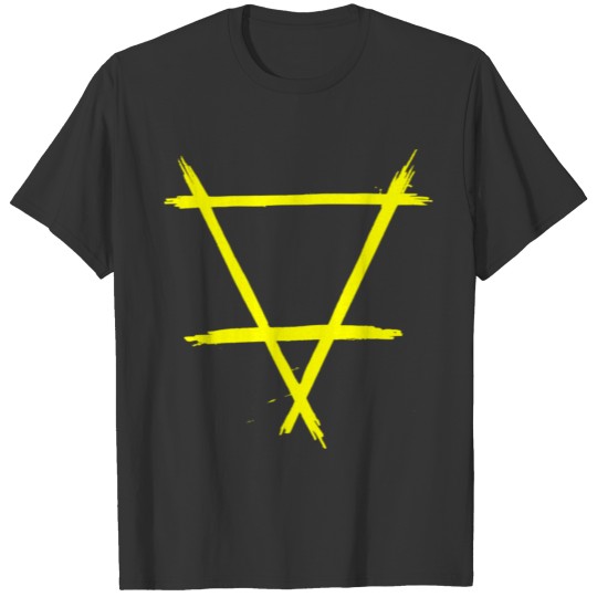 Alchemy icon earth yellow T-shirt