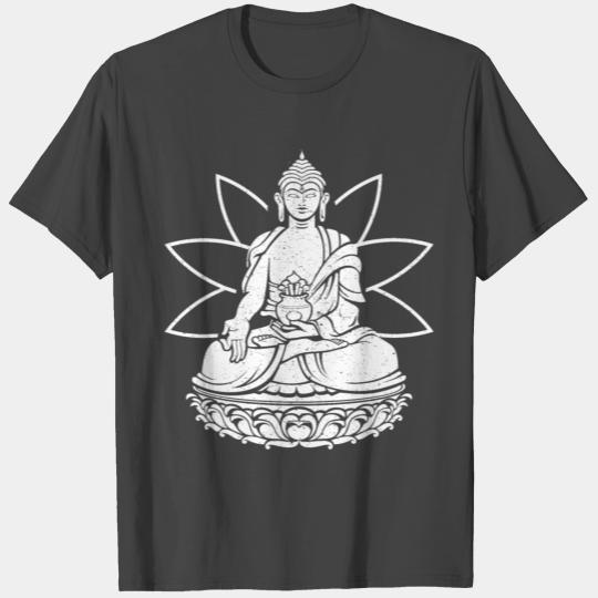 Medicine Buddha Vintage Buddhism T Shirts