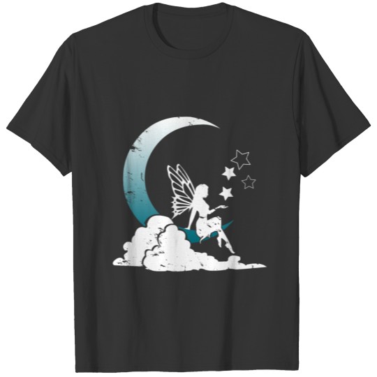 Fairy Moon Stars fantasy gift christmas kids T Shirts