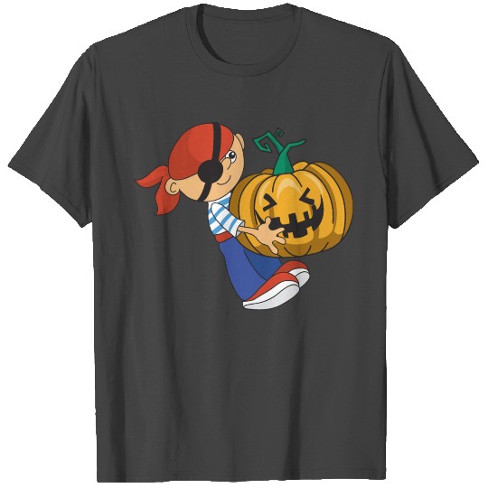 Halloween Monster Zombie Scary Horror Pumpkin T Shirts