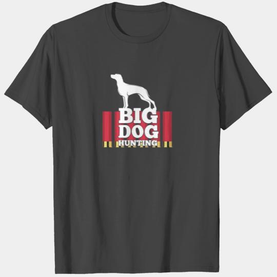 Big Dog Hunting Red Shells T Shirts