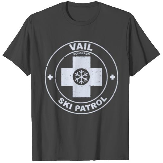 Ski Patrol T Shirts Ski Vail Colorado T Shirts Vintage