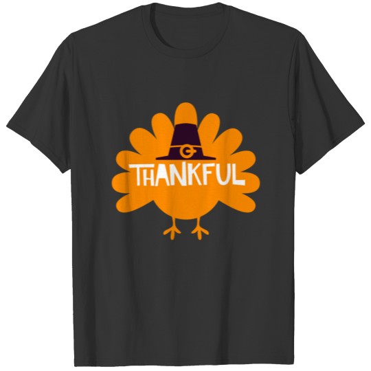 Thankful Turkey Thanks Giving Celebrate With Family T-shirt
