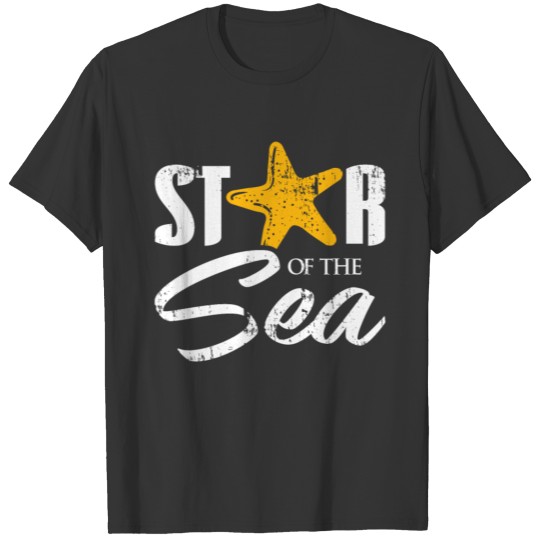 Star of the Sea fish holiday gift christmas T-shirt