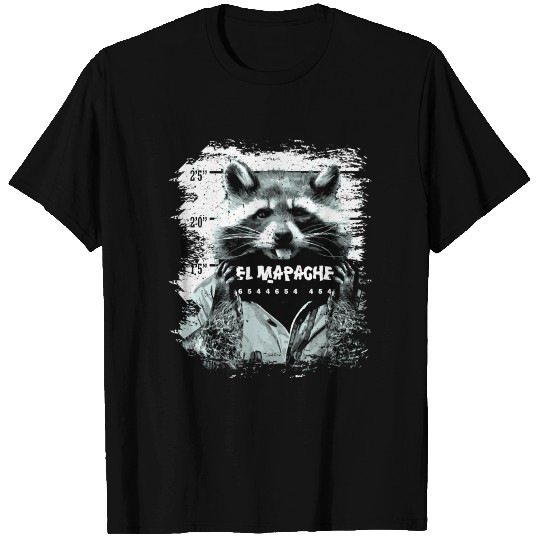 Animal Print Gift El Mapache T Shirts