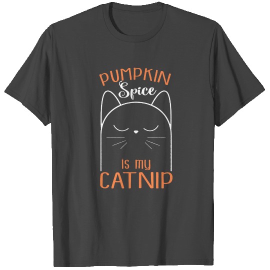 Pumpkin Spice Is My Cat Nut T Shirts Halloween Gifts