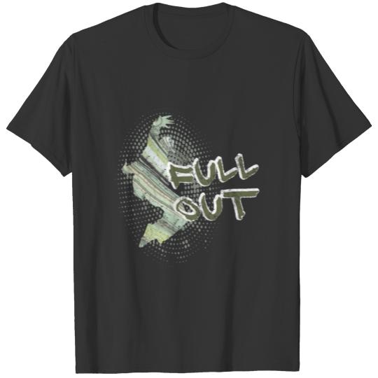 Male Hip Hop Dancer Full Out for dark T Shirts