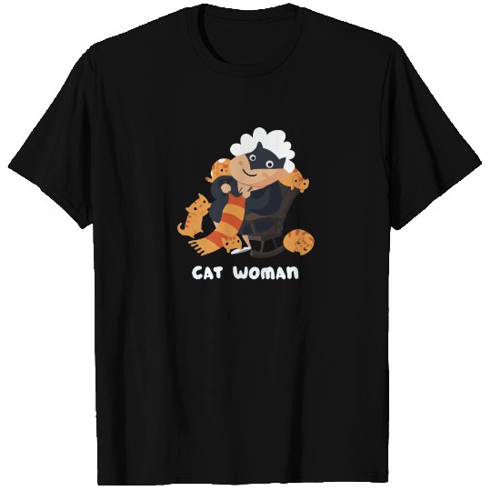 Cat Woman T Shirts