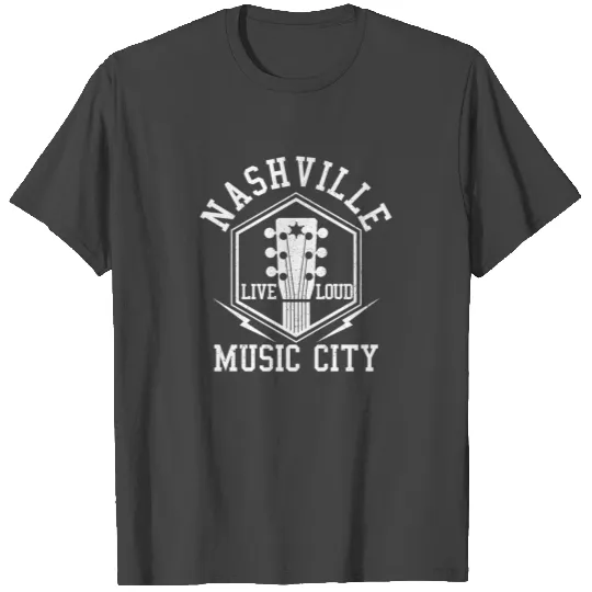 Nashville Tennessee - Country Music City T Shirts