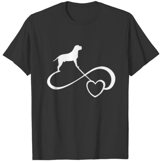 Mastiff Dog Owner Gift Heart Endless Love T Shirts