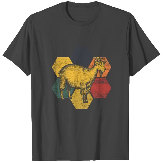 Goat Farm Animal Goats Goatee Farmer Horns Gift T Shirts