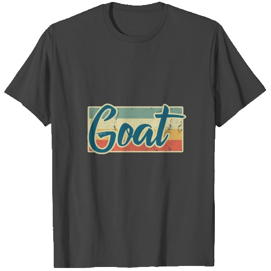 Goat Farm Animal Goats Goatee Farmer Horns Gift T Shirts