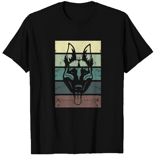 German Shepherd Retro T Shirts