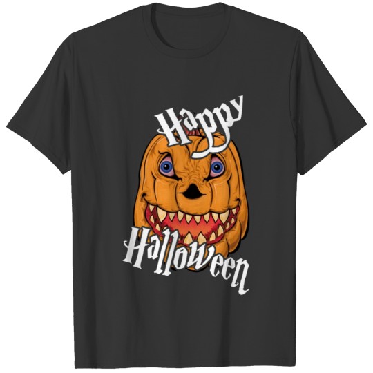 Happy Halloween Nightmare Pumpkin T-shirt