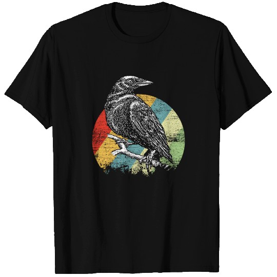 Crow Black Bird The Crow Animal Gift Crows Raven T Shirts