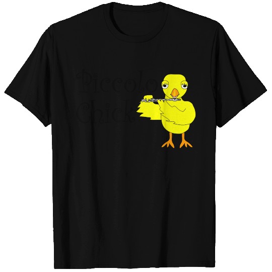 Piccolo Chick Text T Shirts