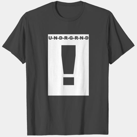 Underground 3 (white negativ) T Shirts