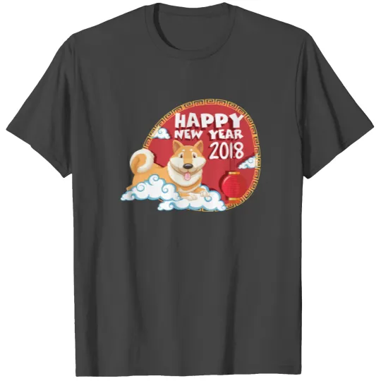 CHINESE NEW YEAR T Shirts Year Of The DOG Lunar New Year 2018