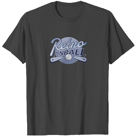 Retro Pinball Game Gaming Machine T Shirts