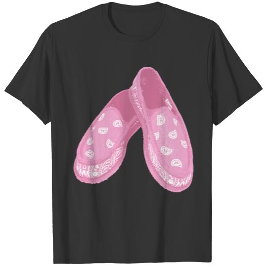 pink slippers T Shirts