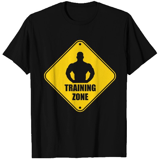 clip art design training zone area danger note T Shirts