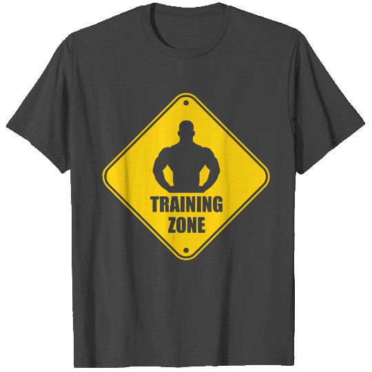 clip art design training zone area danger note T Shirts