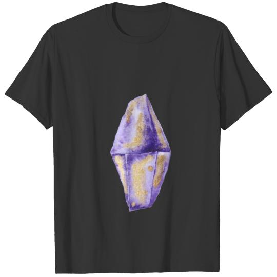 amethyst crystal T-shirt