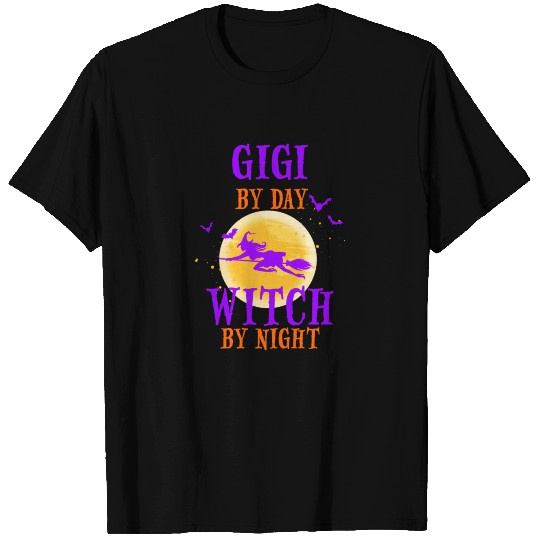 Grandma Gigi Halloween Witch Costume T Shirts