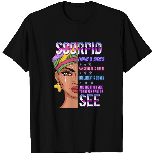 Scorpio Melanin Queen T Shirts