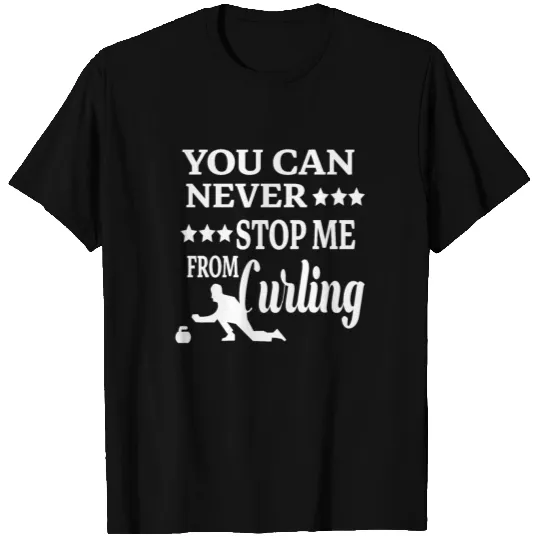 Curling Athlete T Shirts