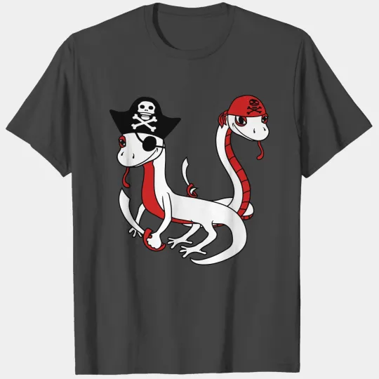 crew friends team party buccaneers snake pirate ca T Shirts