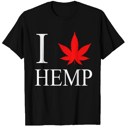 I Love Hemp T Shirts