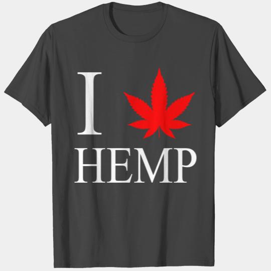 I Love Hemp T Shirts