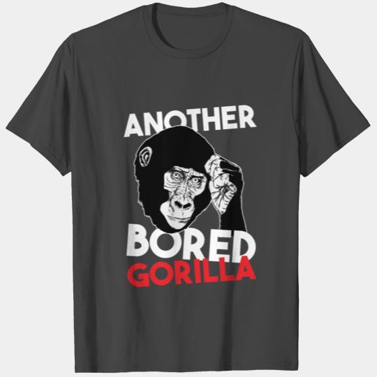 Bored Gorilla Monkey Ape gift T Shirts