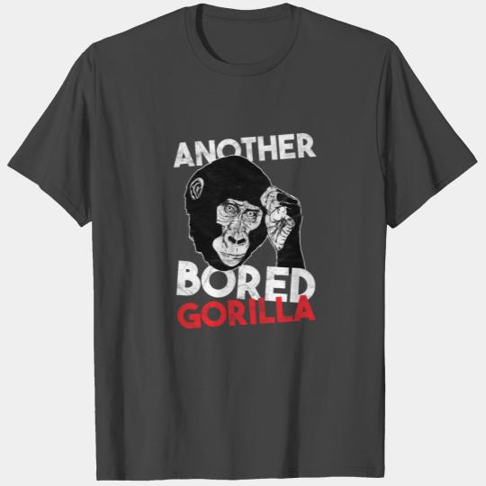 Bored Gorilla Monkey Ape gift T Shirts